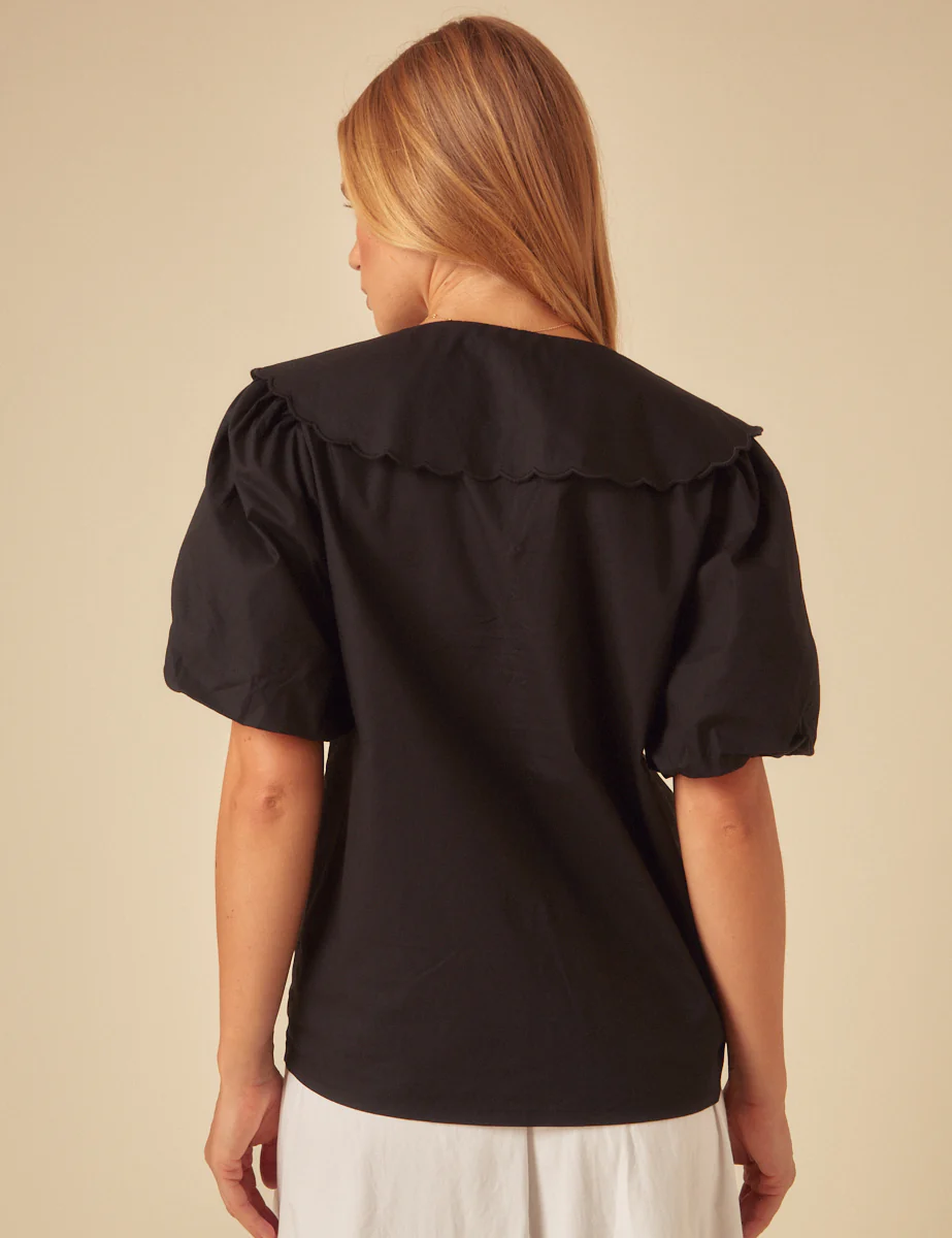 Black Birdie Blouse - Image 5