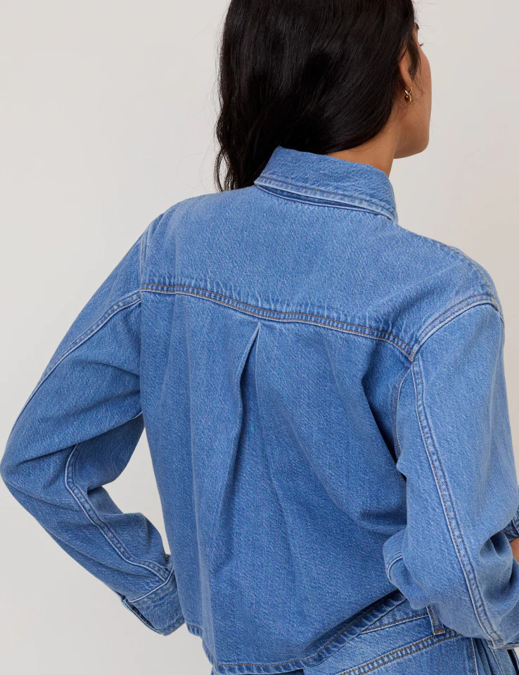 Blue Denim Shirt - Image 5