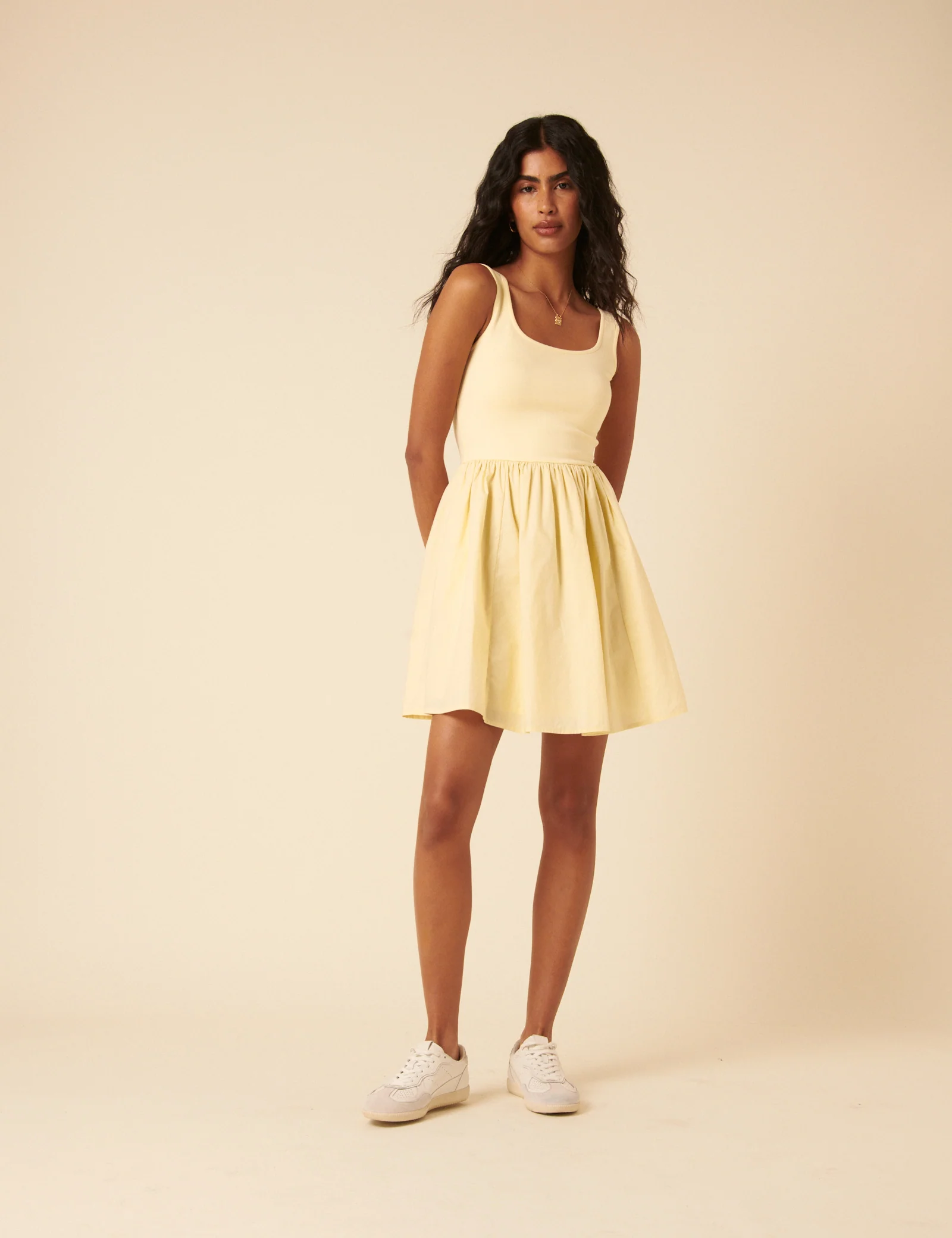 Butter Yellow Colorado Mini Dress - Image 3