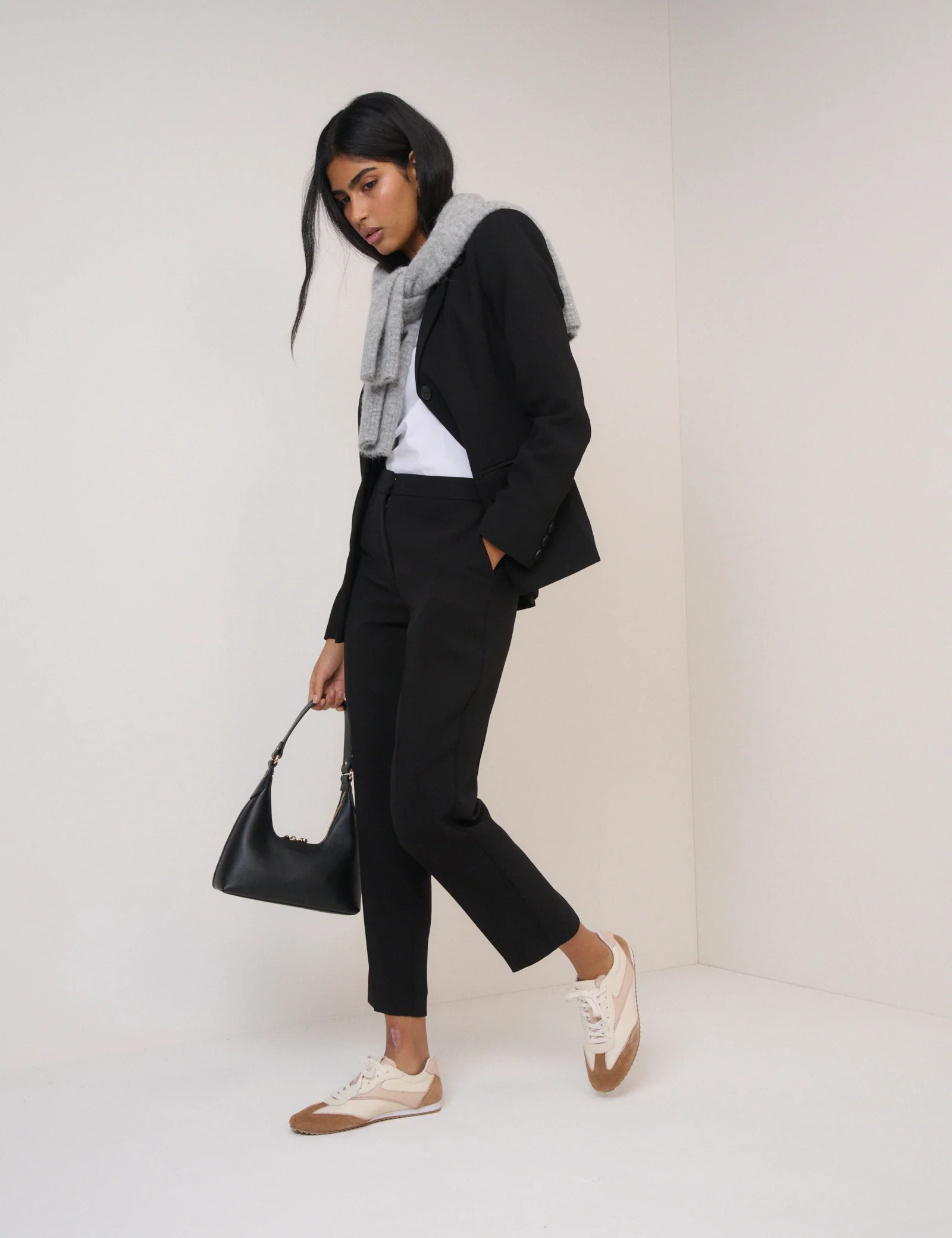 Black Cigarette Trousers - Image 4
