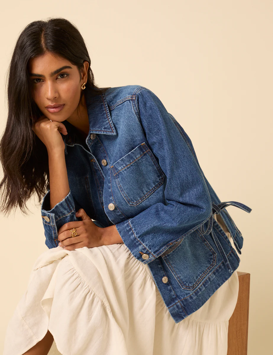 Denim Chore Jacket - Image 3