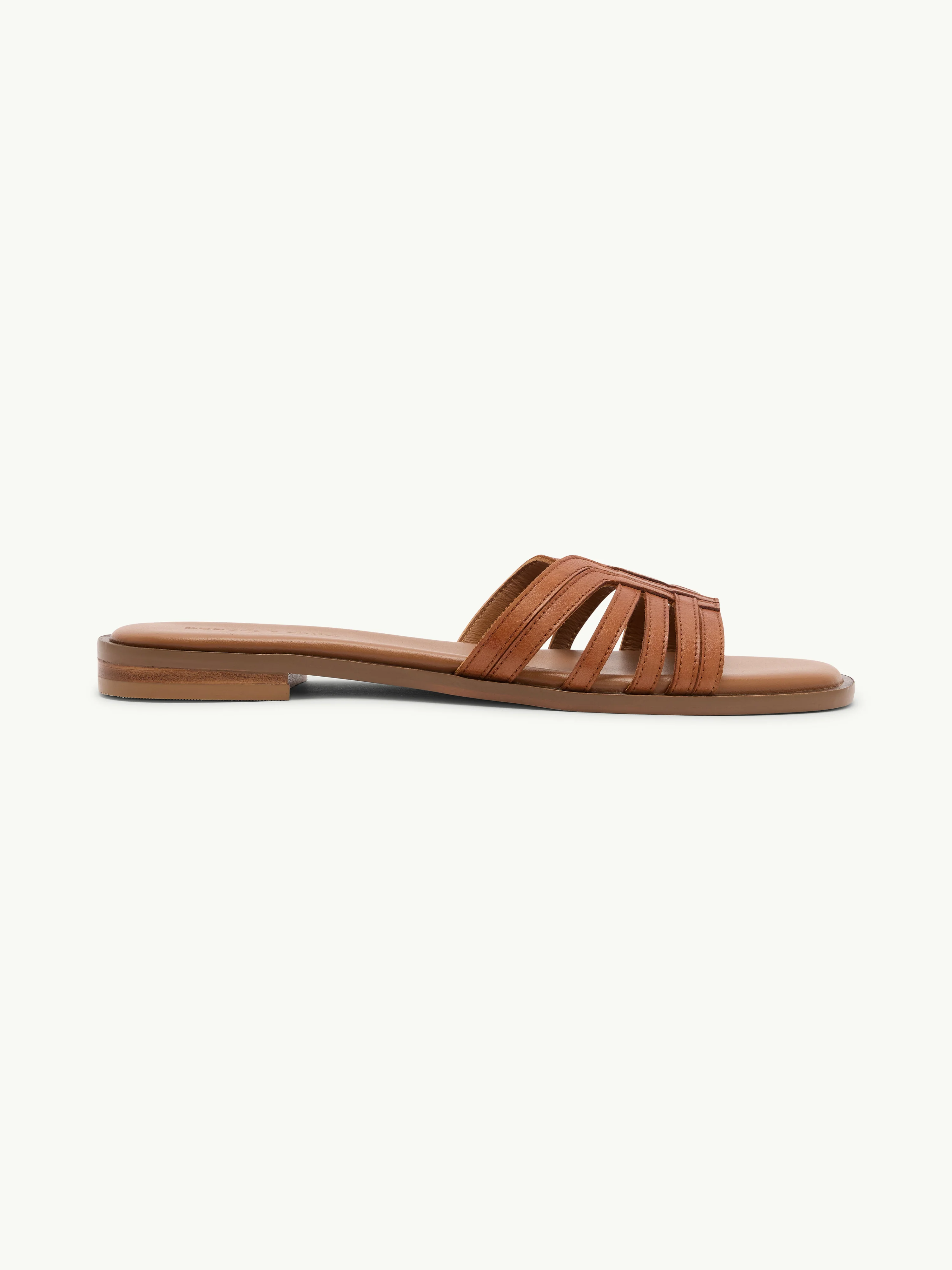 Light Brown Leather Sandals - Image 4
