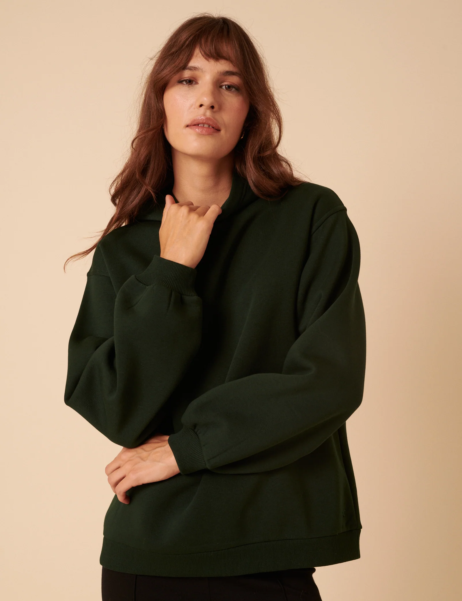 Forest Green Hoodie - Image 3