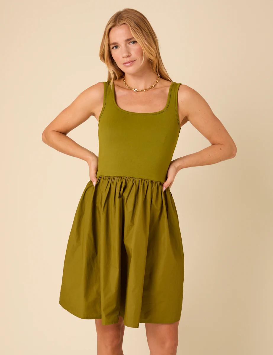 Green Colorado Mini Dress - Image 2