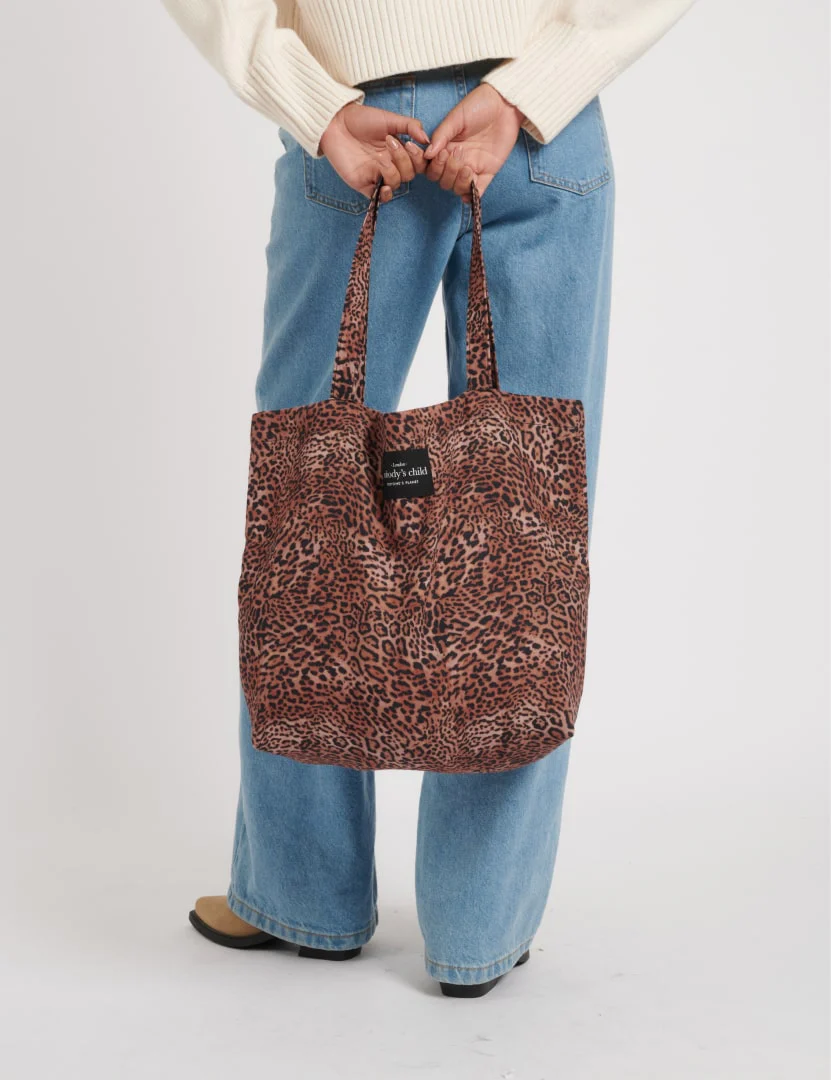 Leopard Print Tote Bag - Image 4