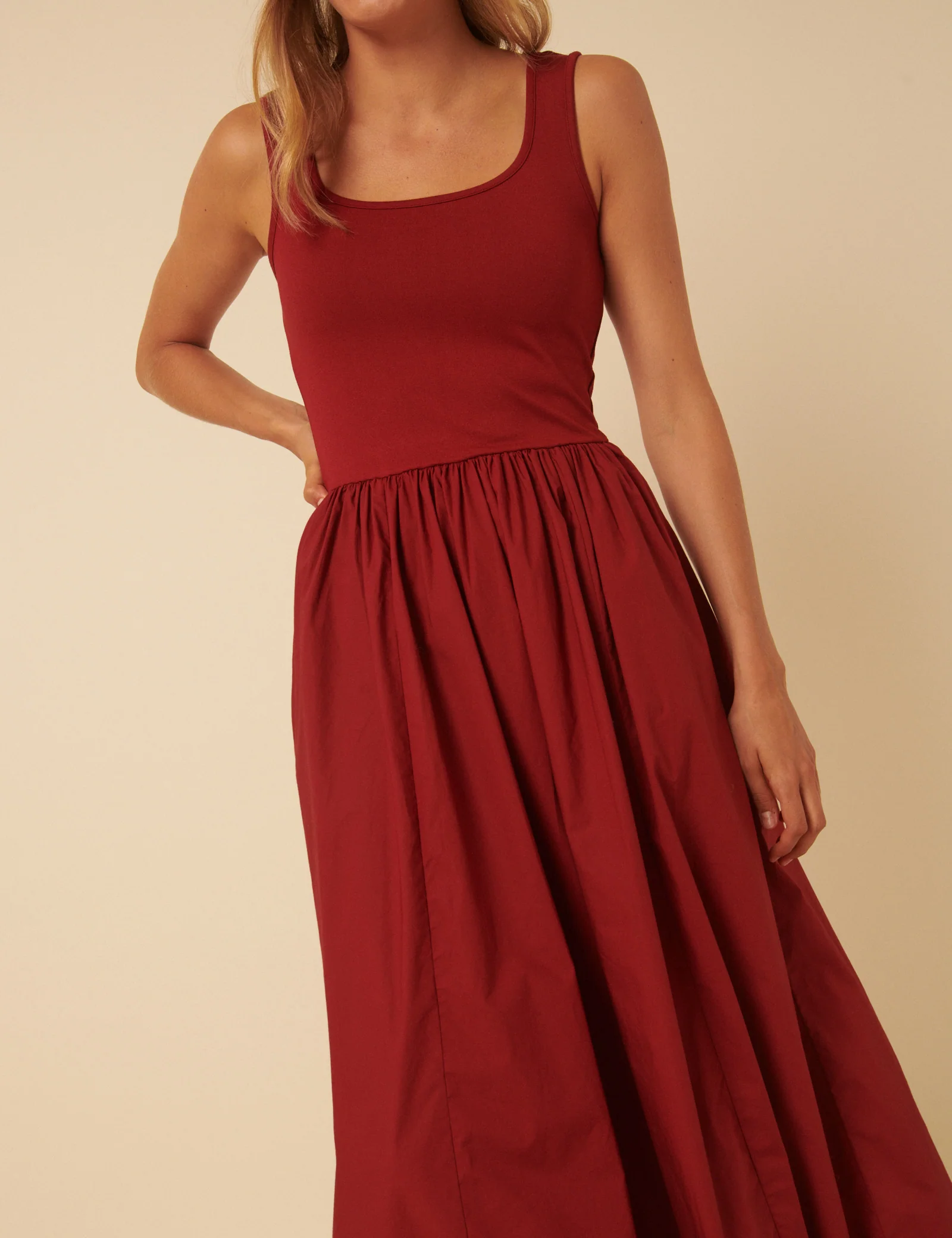 Red Colorado Midi Dress - Image 2