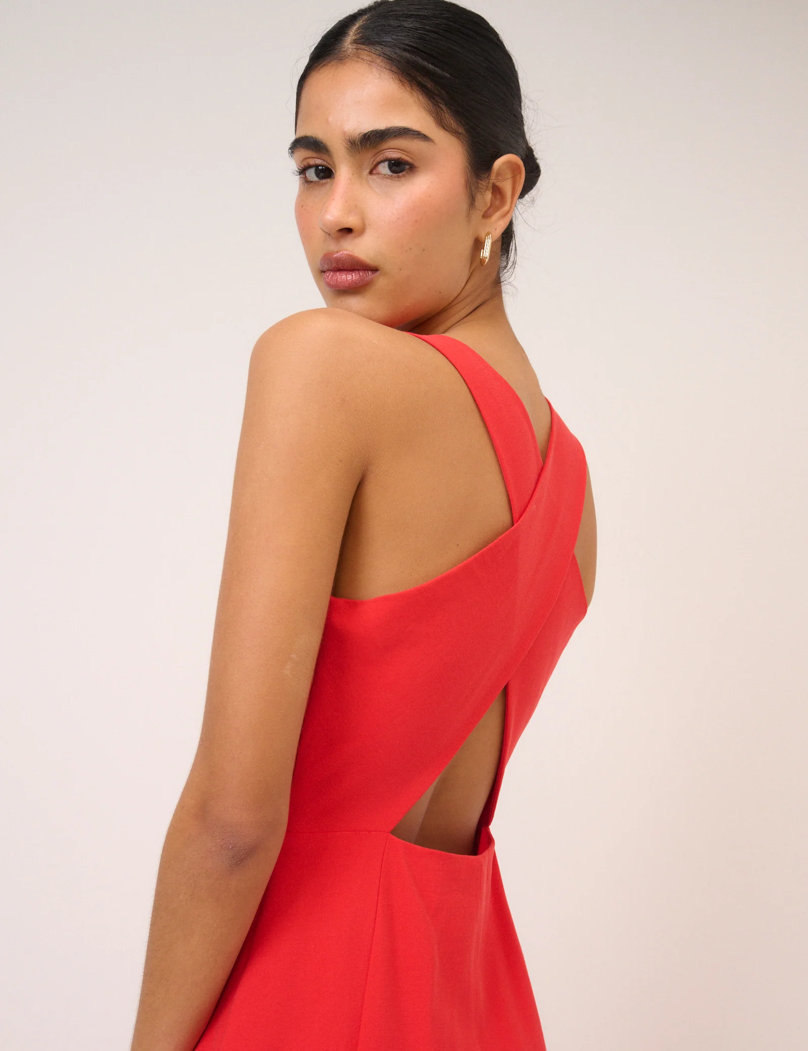 Red Reign Midi Dress - Image 2