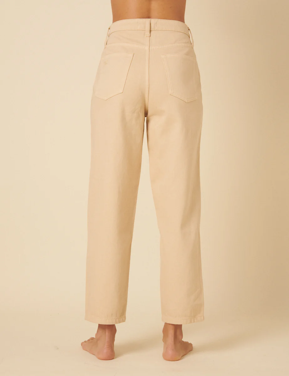 Stone Denim Tapered Straight Jeans - Image 4