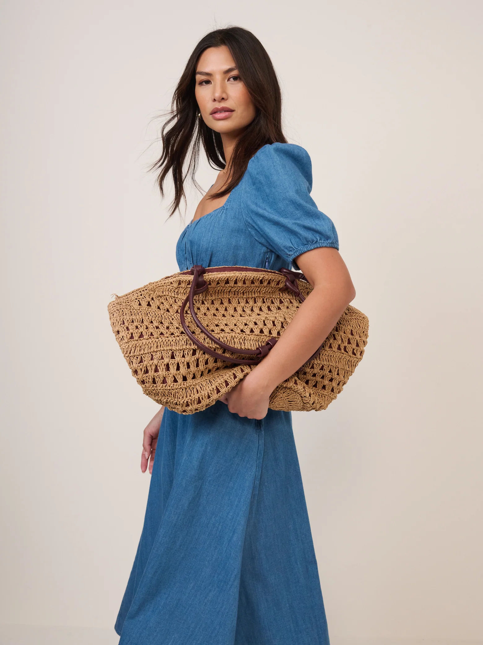 Blue Denim Tulla Midi Dress - Image 3