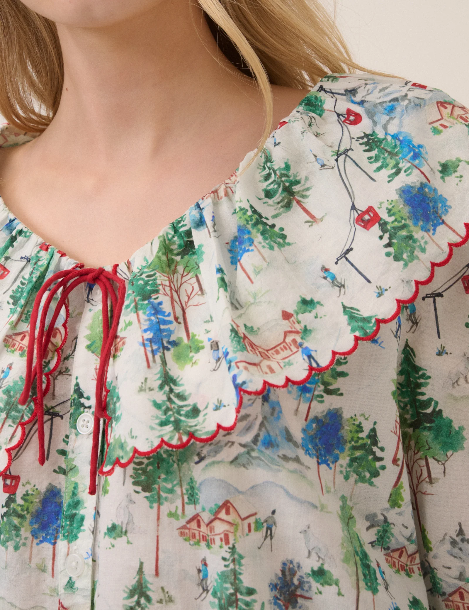 White Aspen Treasures Pyjama Set - Image 3