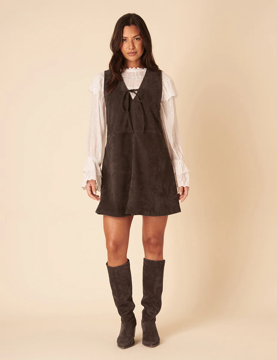White Ruffle Blouse - Image 4